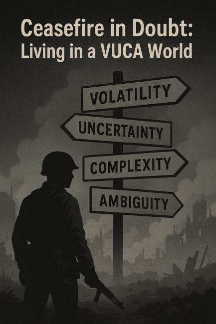 آتش‌بس در تردید: زندگی در دنیای vuca
