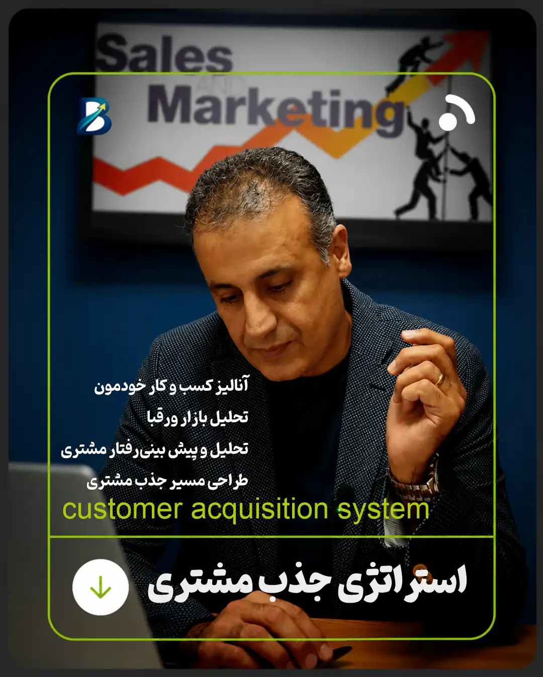 پایگاه فروش آنلاین، استراتژیست محمد گنجی