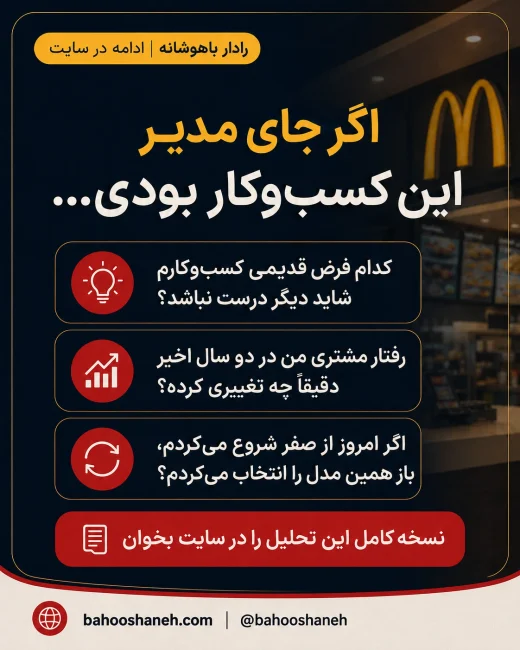 استراتژی جدید مک‌دونالدز